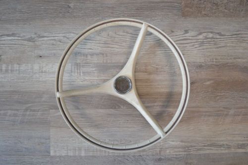 VINTAGE BOAT STEERING WHEEL with 3/4" KEY HUB, US $60.00, image 3