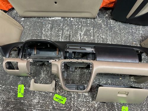 97-01 HONDA PRELUDE BLACK AND TAN INTERIOR CONVERSION DASH ARM REST DOOR PANELS, US $349.95, image 7