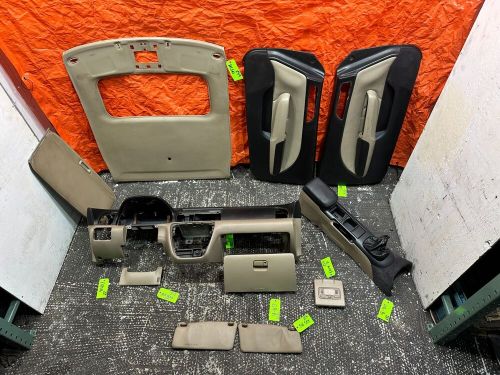 97-01 HONDA PRELUDE BLACK AND TAN INTERIOR CONVERSION DASH ARM REST DOOR PANELS, US $349.95, image 20