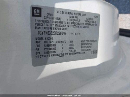 2007-2011 CADILLAC ESCALADE Right Rear Lamp OEM (Tailight Assembly) Brake, US $99.95, image 2