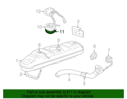 1X Genuine OEM Ford Fuel Pump Tank Seal COAF9276A, US $7.23, image 9