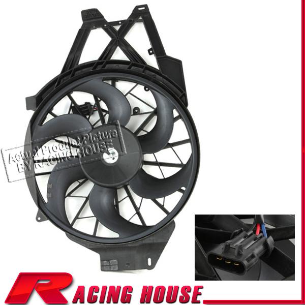97 98 ford mustang 3.8l v6 single cooling radiator fan motor shroud replacement