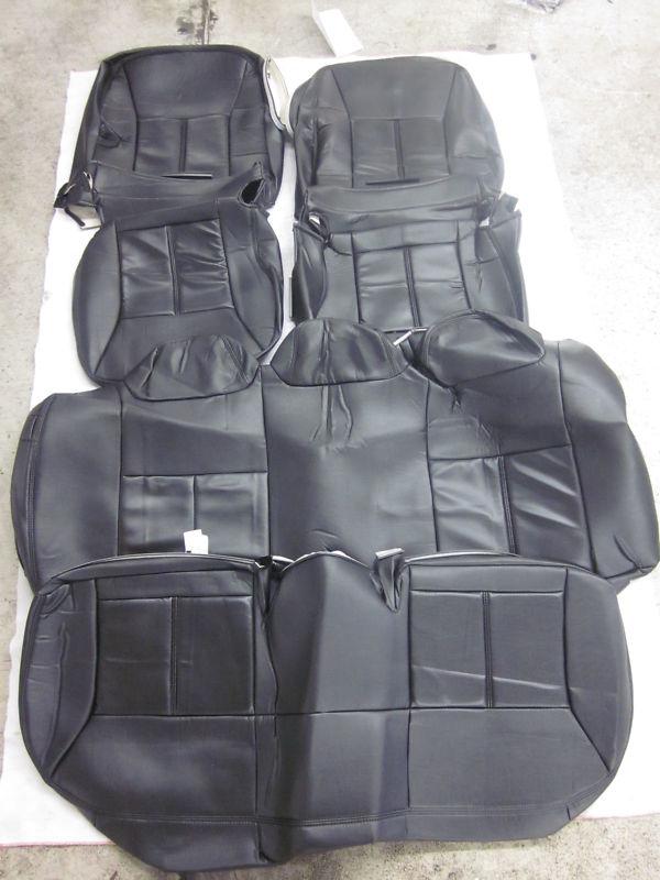 2010 10 chevy impala katzkin  leather trim kit black