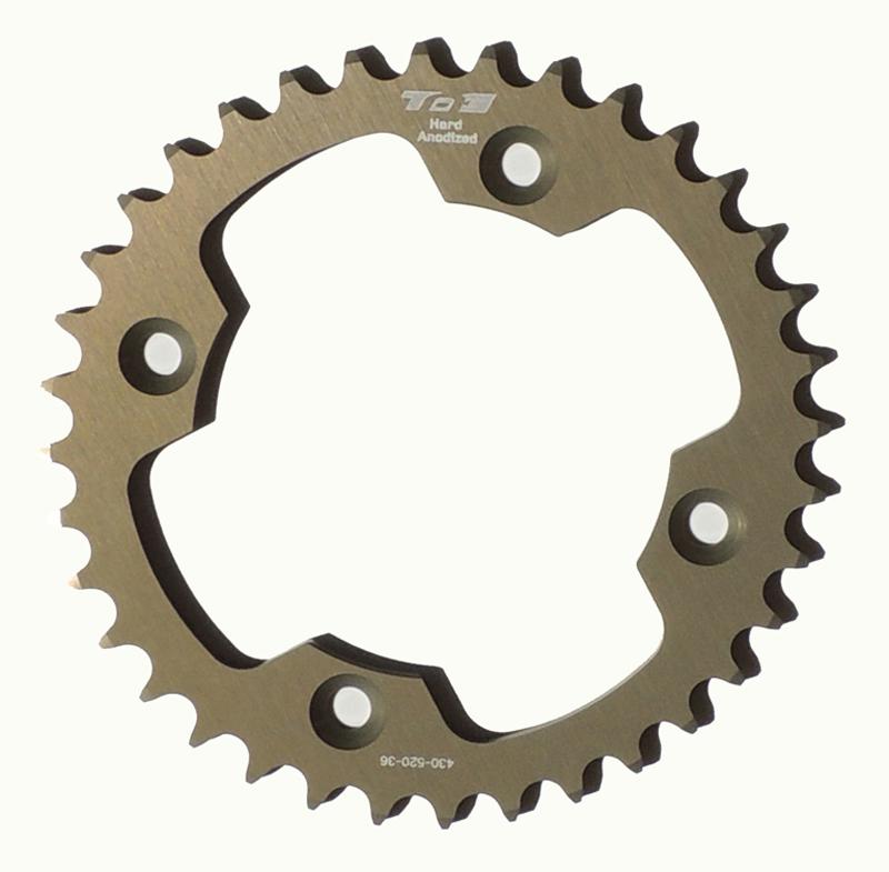 Tag metals rear sprocket - 36 t - suzuki ltr 450, lt-r450 _430-520-36