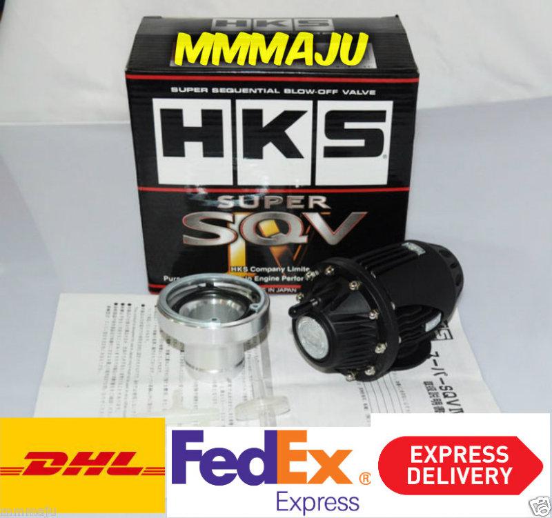 Dhl shipping-hks sqv ssqv 4 iv bov blow off valve jdm black turbo car wrx sti 