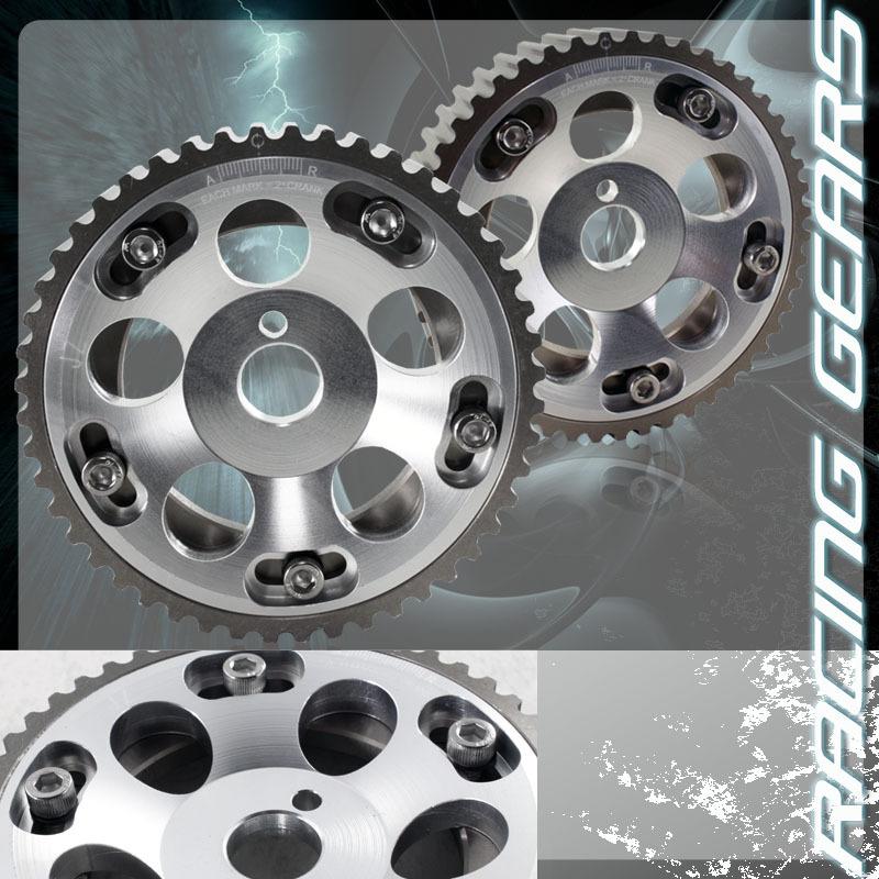 Lexus gs300/is300/sc300 toyota supra dohc aluminum anodize silver pulley camgear