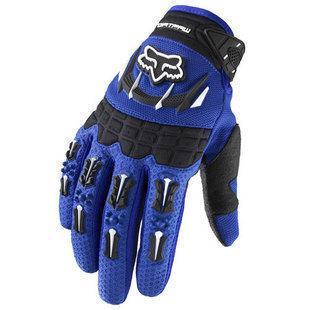  blue motocross cycling dirt bike mountain bicycle motorcycle gloves m