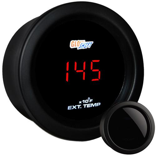 Purchase 52mm GlowShift Red Digital EGT Temperature Temp Gauge in West