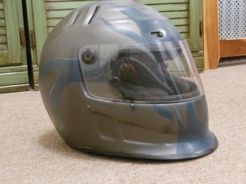 Simpson vudoo helmet drag racing motorcycle sprint car late model go kart racer