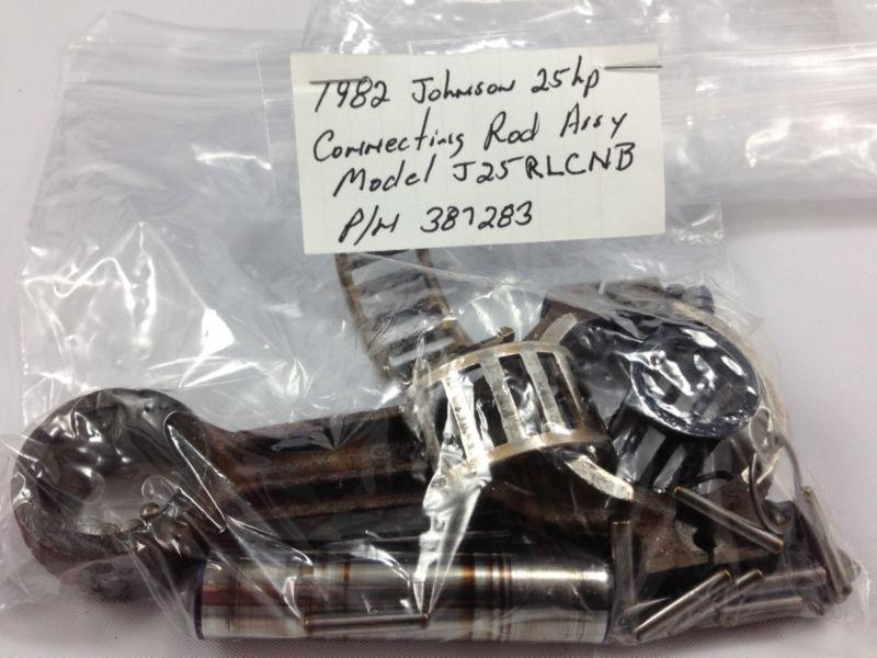 Johnson/evinrude omc 25 hp connecting rod assembly bearings (qty 2) 387283