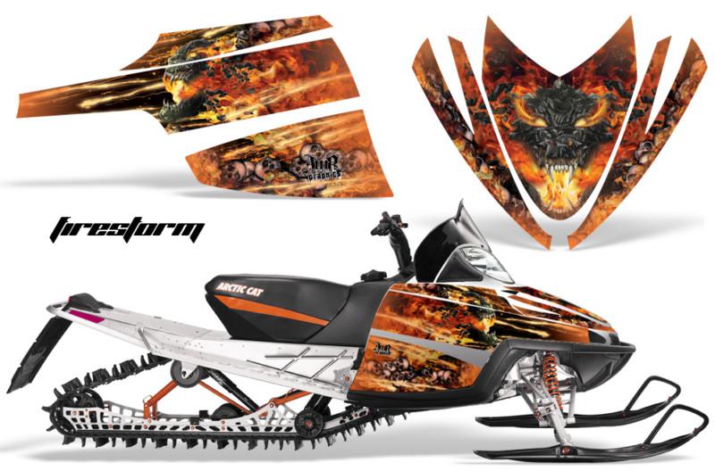 Amr racing graphic kit arcticcat m series snowmobile decal sticker close out!