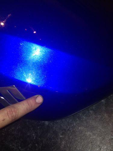 04-09 Suzuki Gs500f Gs500 500 Fuel Tank Gas Tank Resevoir Blue, US $185.00, image 9