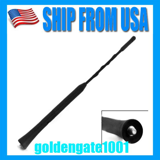 Us 9" roof whip amplifying antenna am fm function for toyota prius nissan 350z