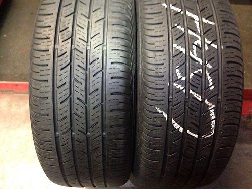 2) 225 45 17 continental contiprocontact ssr tire 225/45r17 no repairs