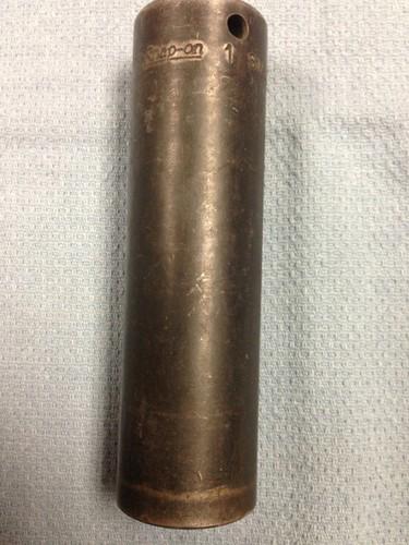 Snap on tools 1/2" drive 6 point deep 1" impact socket sim320