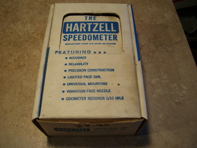 Vintage nos hartzell speedometer polaris arctic colt snowmobile new in box!
