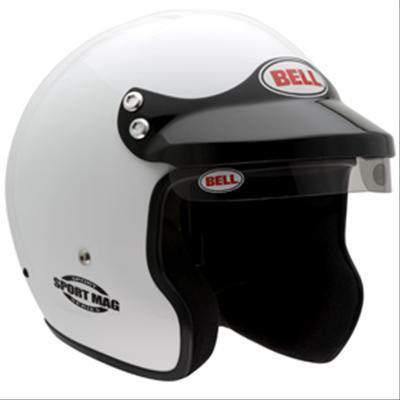 Bell racing sport mag helmet 2022107 large white snell sa2010