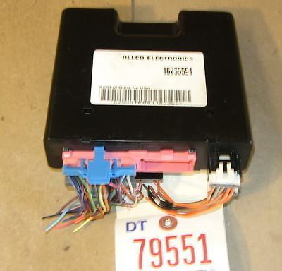 Buick 97 98 century regal control module computer 1997 1998 16265591