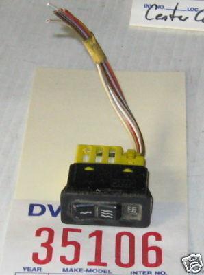Bmw 95 325i conv heated seat switch 1995 325