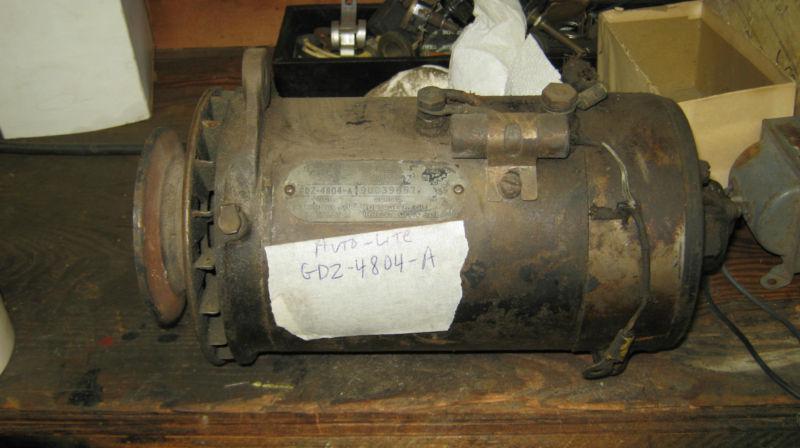 Generator gdz 4804a for mopar 1940-48, packard 1940-48, studebaker 1941-50.