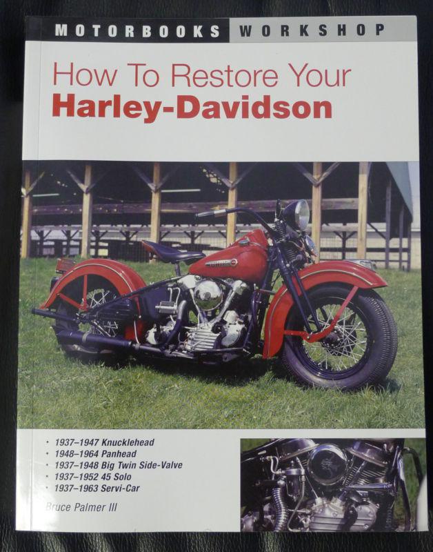 How to restore your harley davidson bruce palmer book panhead knucklehead
