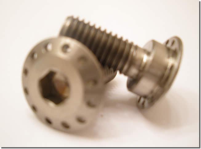 Titanium drilled seatbolt kx250f,kx450f,crf250r,crf450r