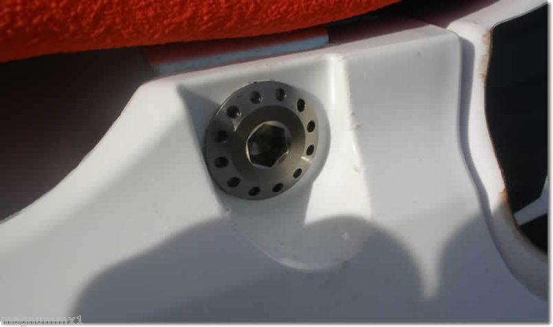 TITANIUM DRILLED SEATBOLT KX250F,KX450F,CRF250R,CRF450R, US $14.95, image 2