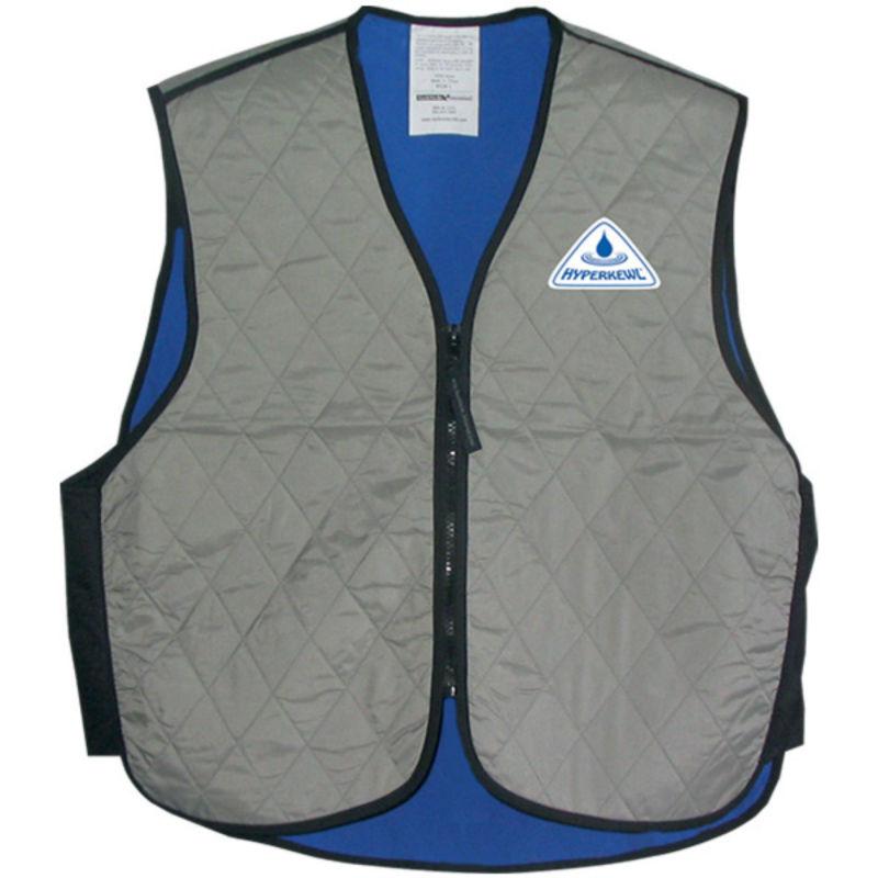 Techniche hyperkewl standard sport cooling motorcycle vest silver medium
