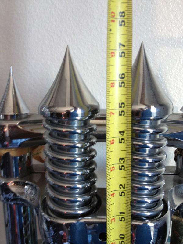 D6 AMERICAN SUSPENSION CHROME DRAGON SPRINGER FRONT END, US $1,600.00, image 4