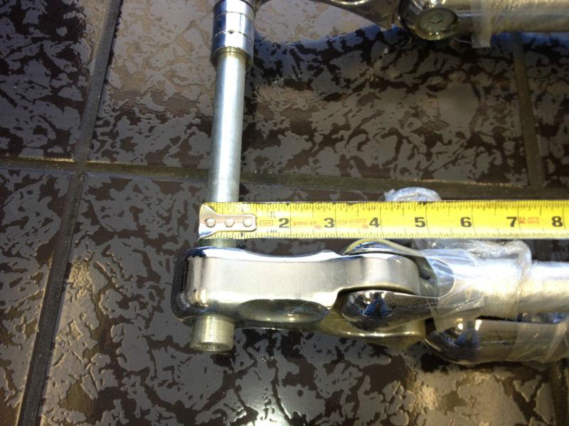 D6 AMERICAN SUSPENSION CHROME DRAGON SPRINGER FRONT END, US $1,600.00, image 12