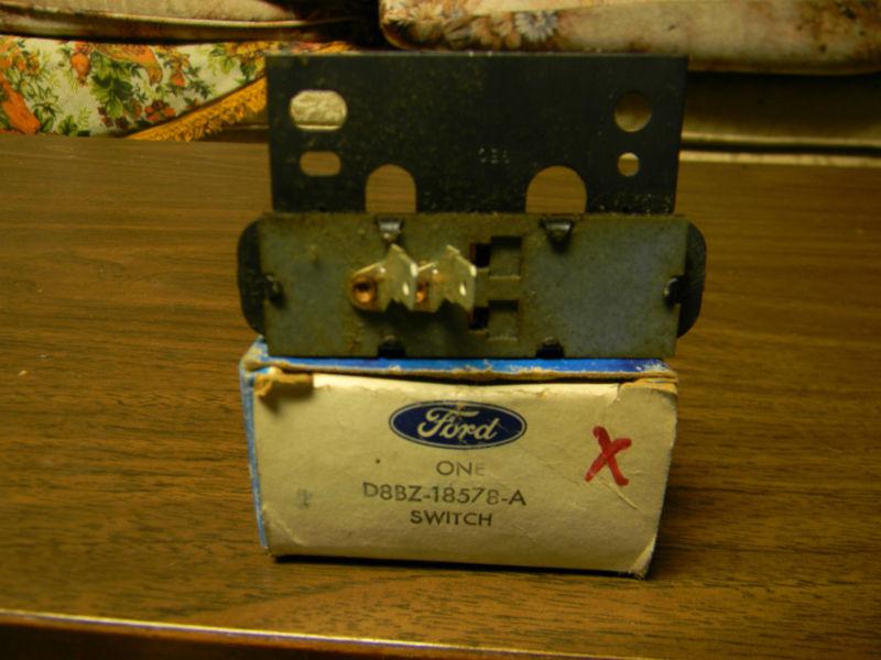 Purchase FORD HEATER BLOWER MOTOR SWITCH ASY / PART D8BZ18578A in
