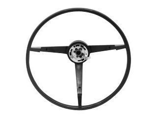 1965 1966 mustang steering wheel, black, new reproduction