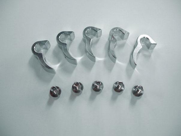 Joker machine small g clamps 5 pack chrome universal