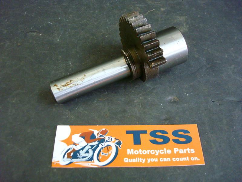 41-3059  bsa b25 b44 b50 kick starter shaft quadrent