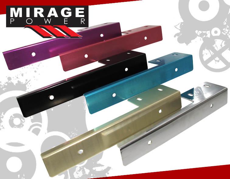 Gold custom diy license plate bracket relocator adapter toyota ae86 mr2 supra