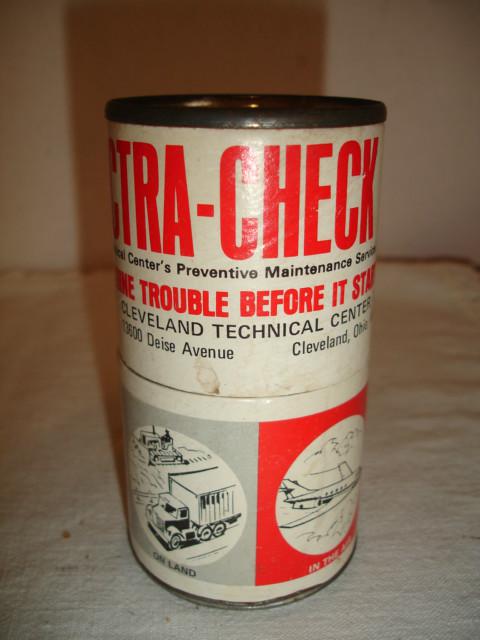 Spectra-check vintage cleveland technical center engine  sample kit,unused
