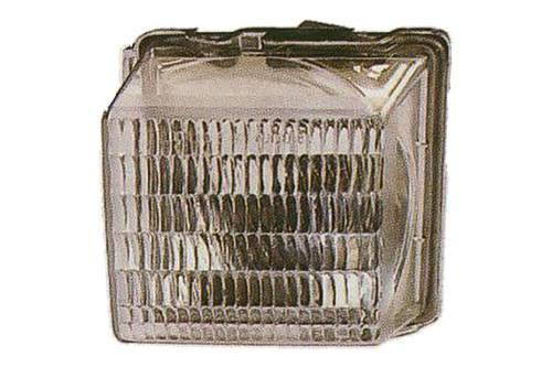Replace gm2521164 - 92-97 cadillac seville front rh turn signal parking light