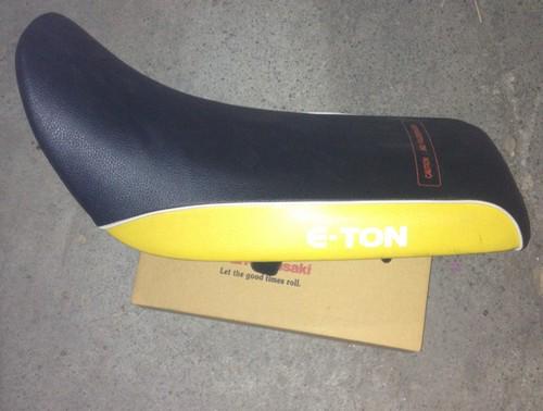 Eton viper 90 atv seat yellow black saddle quad 50 70