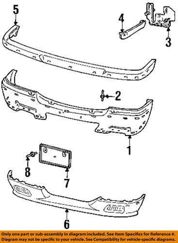 Mazda oem 1f215006148 valance-valance panel