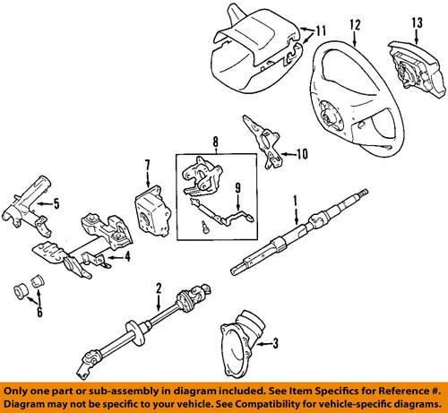 Toyota oem 4585907010 steering column-housing support
