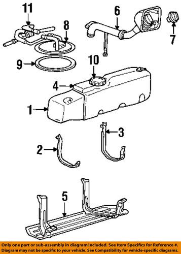 Ford oem 3l5z9034c fuel system-filler pipe