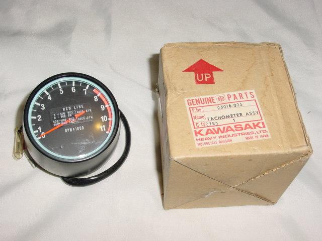 1975 kawasaki f11b tachometer nos 25016-025