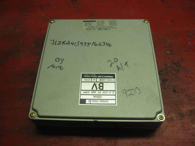 02 03 suzuki aerio 2.0 engine computer ecm ecu 33920-55gq