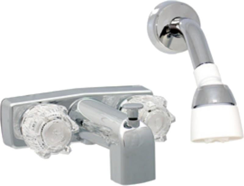Faucet, tub/shower, phoenix, chrome, rv/camper/trailer, 1-pk #06075