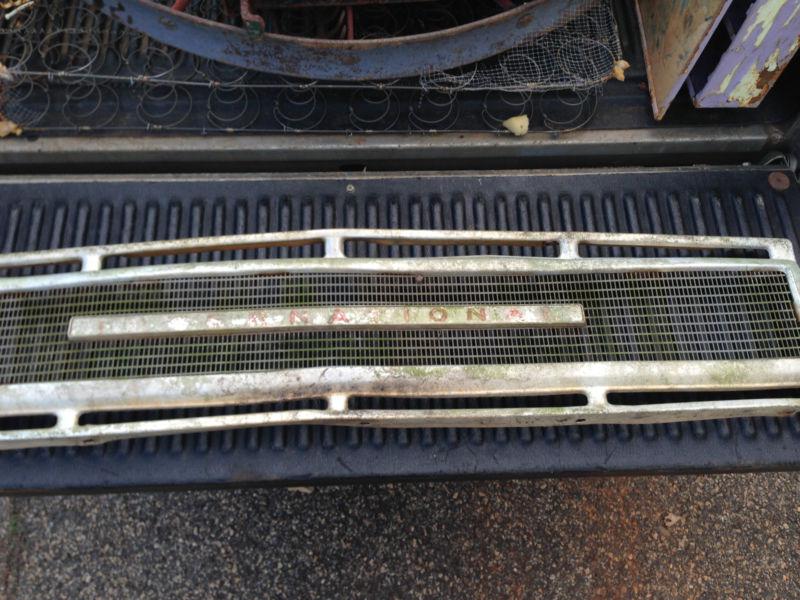Aluminum international harvester front pickup truck grill 60's 65 66 67 68 69 ??