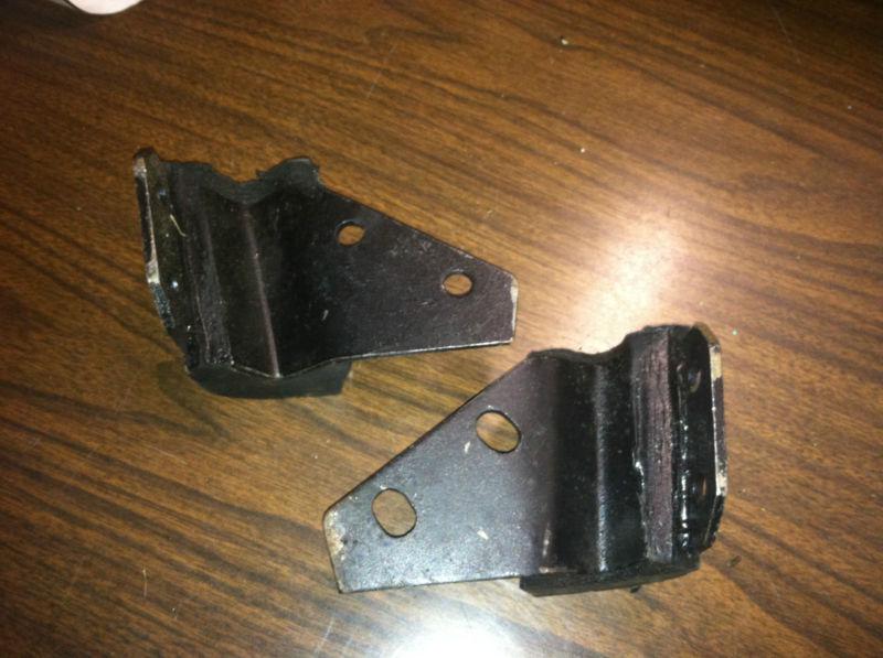 Purchase 5557 CHEVY NEW MOTOR MOUNTS STANDARD TRANS BELL HOUSING 1955