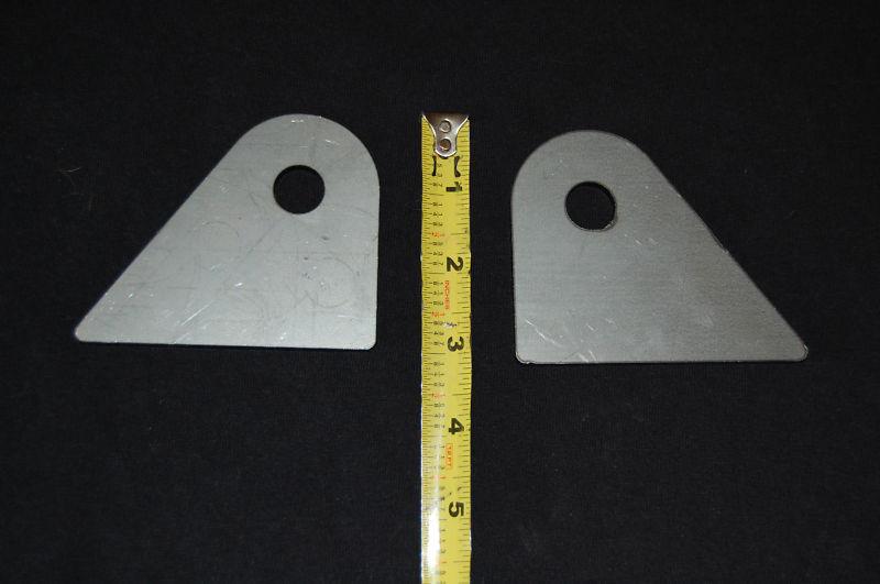  4 link mounting flat tab bracket - 5/8" hole - 3/16" laser cut