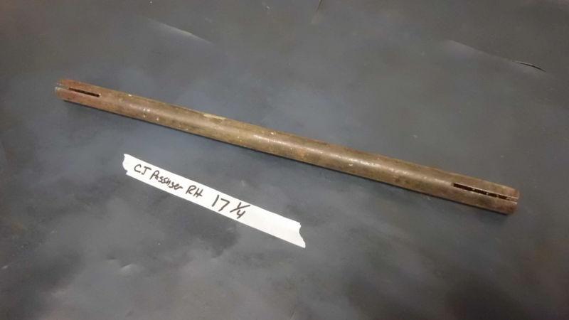 Jeep willys cj2a cj3a nos rf tie rod tube 17 1/4"  passinger side
