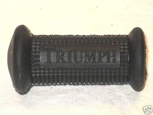 Triumph logo kick lever rubber 1963 - 80 650 750 open 57-2330 kickstart grommet