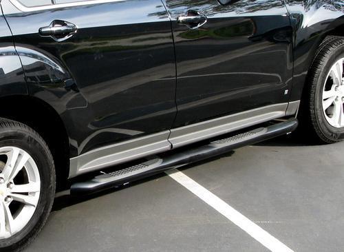 Black 3" nerf step bars 2009-2011 dodge ram quad cab